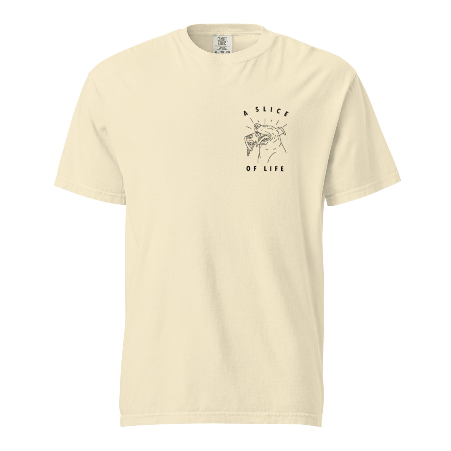 A Slice of Life Unisex Heavyweight Tee