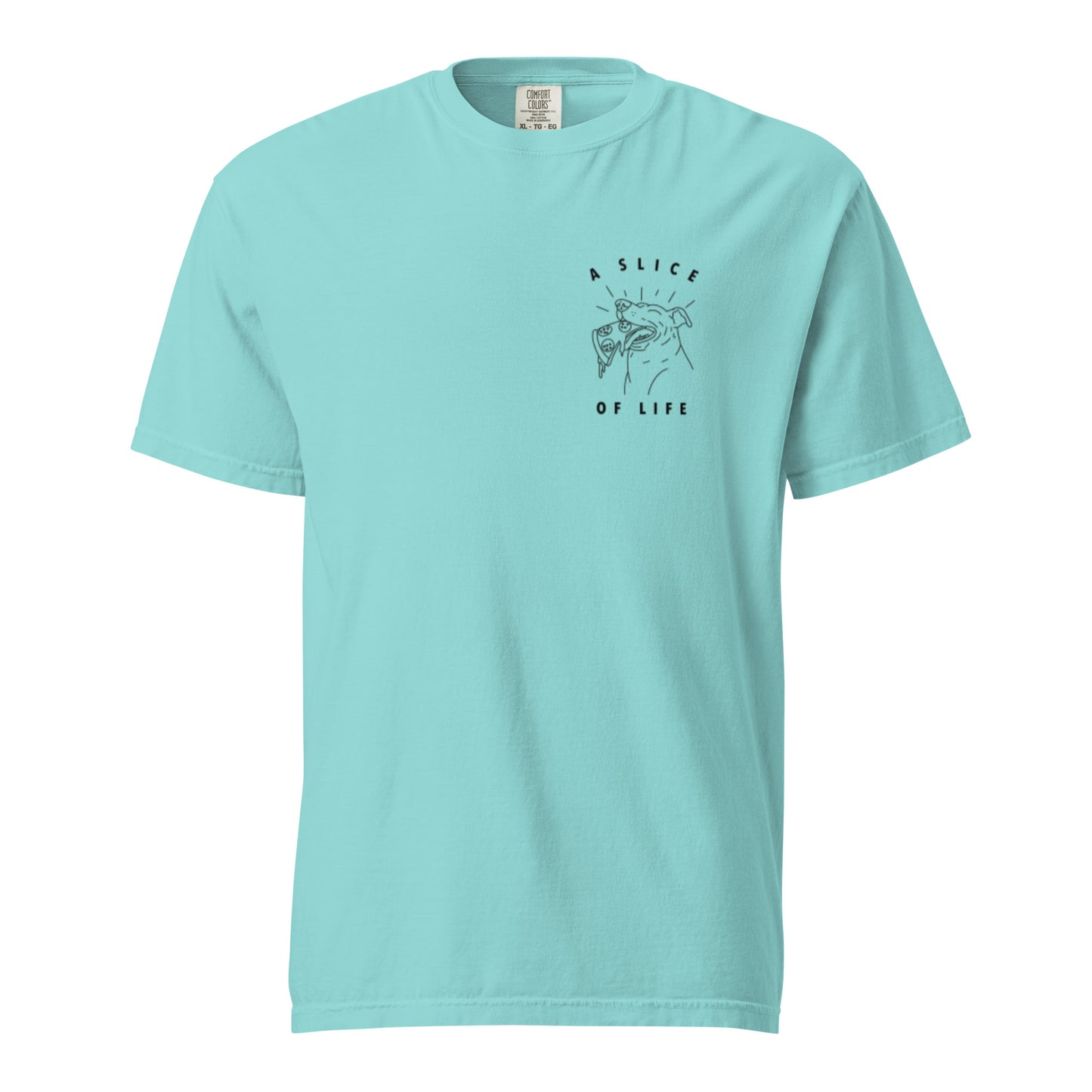 A Slice of Life Unisex Heavyweight Tee