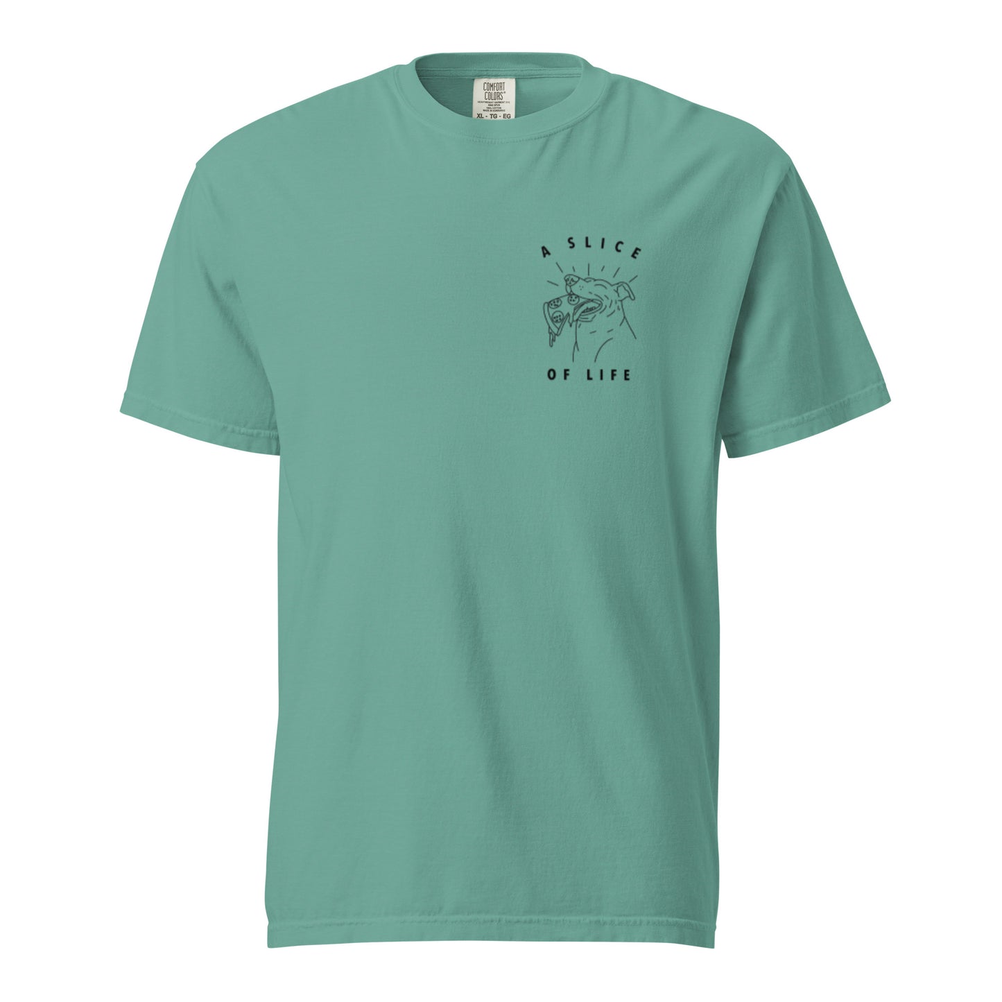 A Slice of Life Unisex Heavyweight Tee