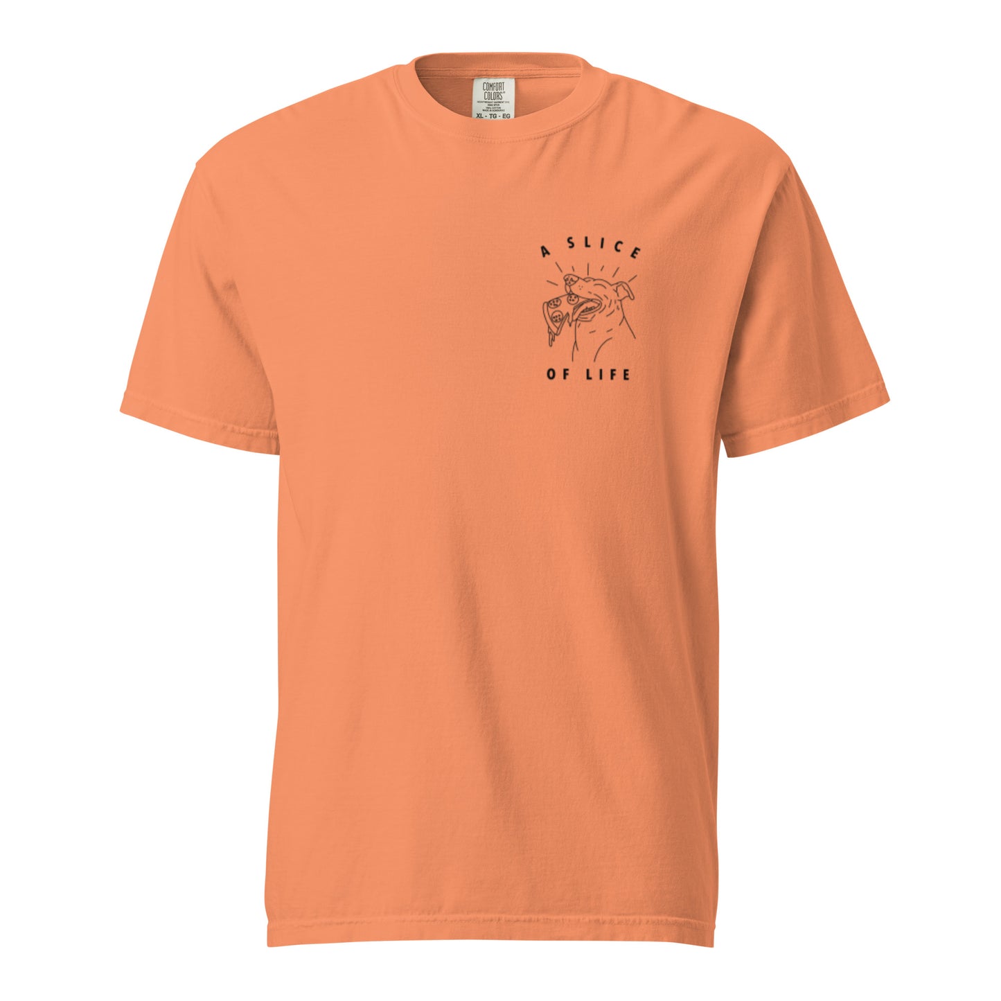 A Slice of Life Unisex Heavyweight Tee