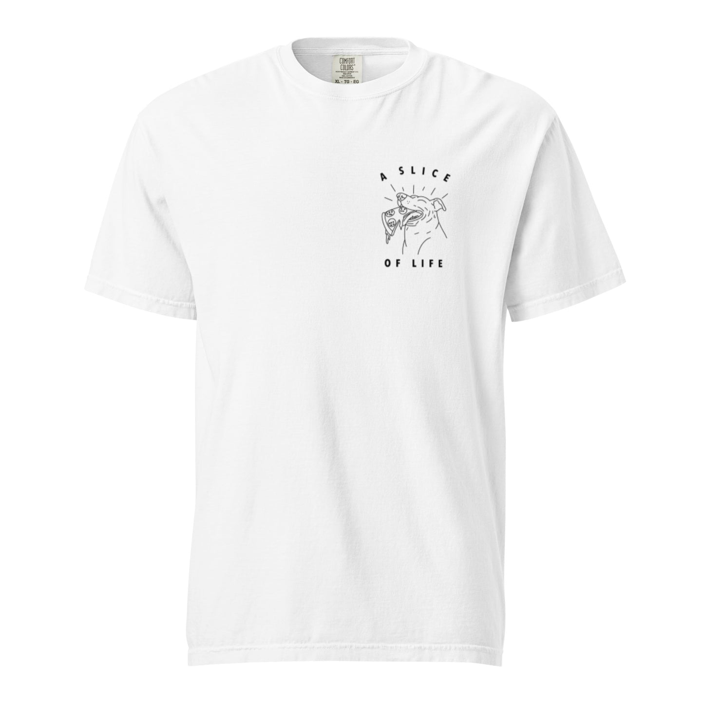 A Slice of Life Unisex Heavyweight Tee